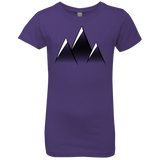 T-Shirts Purple Rush / YXS Mountain Blades Girls Premium T-Shirt