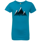 T-Shirts Turquoise / YXS Mountain Blades Girls Premium T-Shirt
