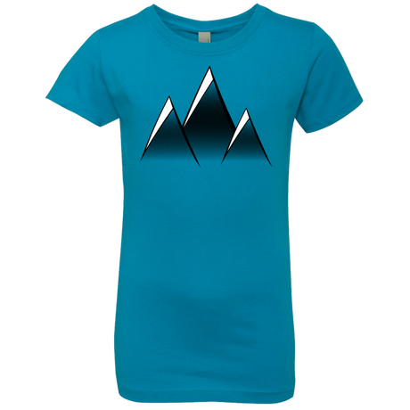 T-Shirts Turquoise / YXS Mountain Blades Girls Premium T-Shirt