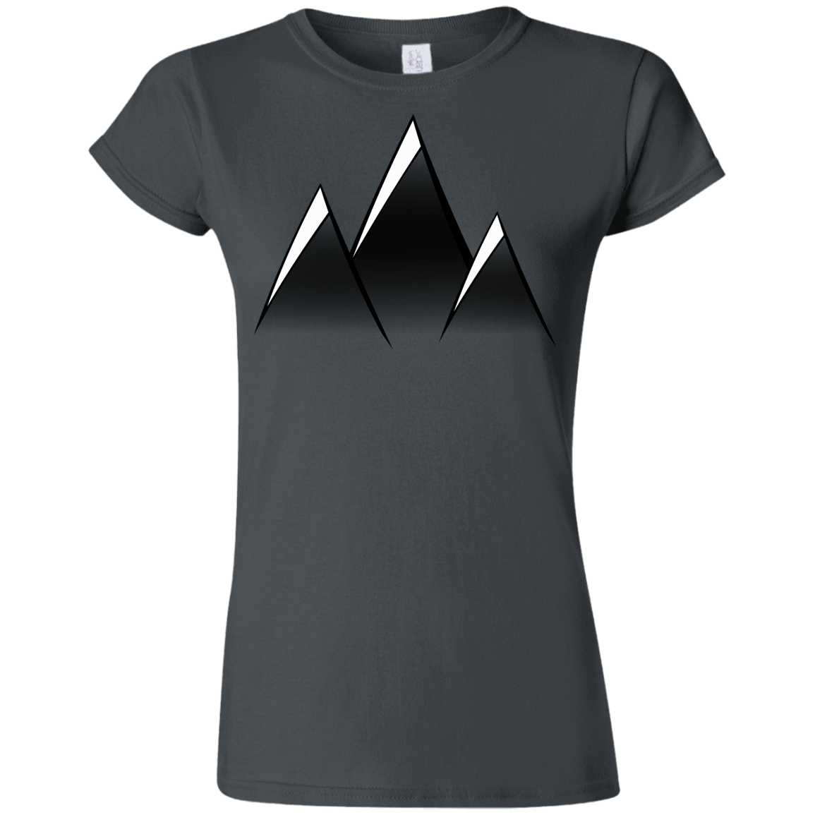 T-Shirts Charcoal / S Mountain Blades Junior Slimmer-Fit T-Shirt