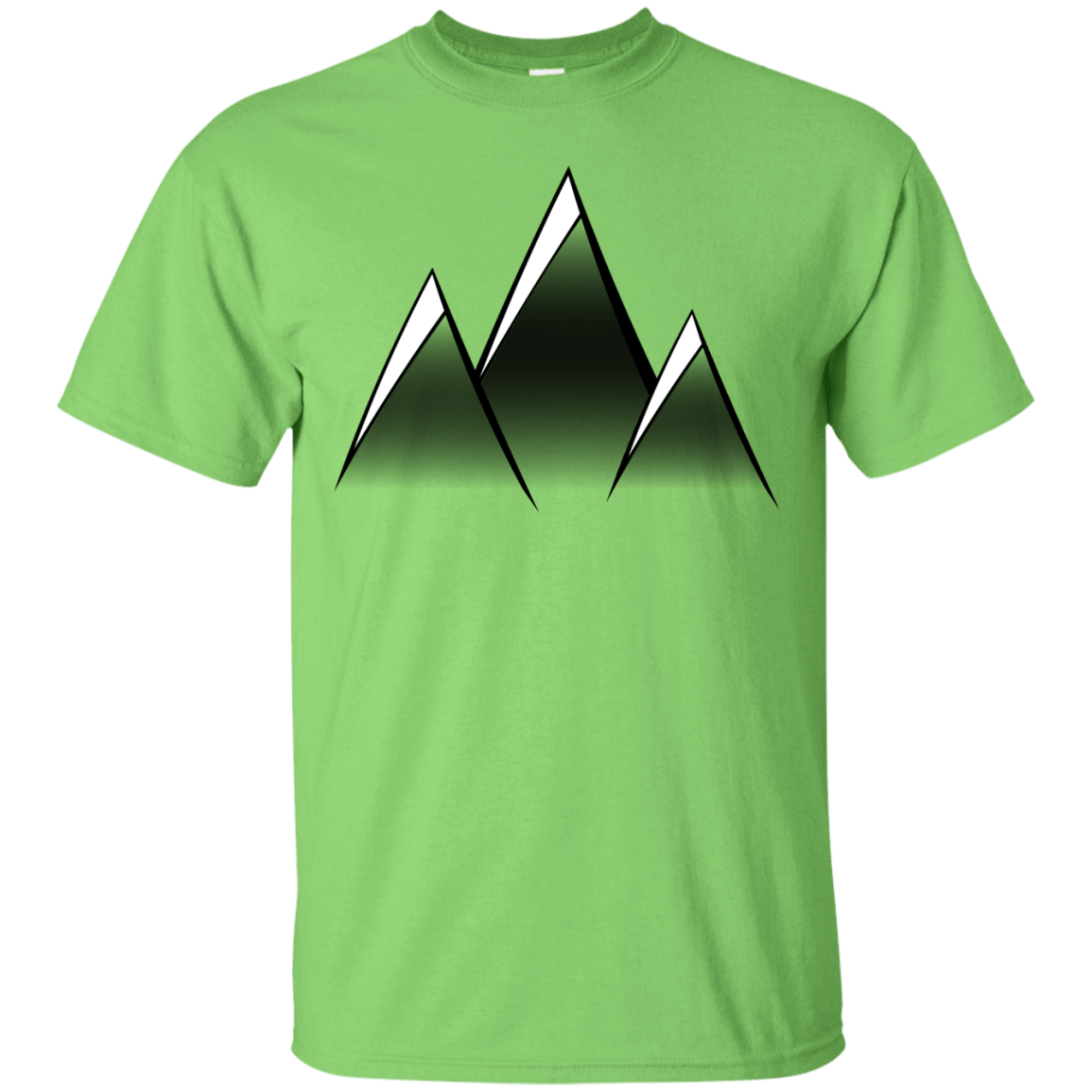 T-Shirts Lime / S Mountain Blades T-Shirt