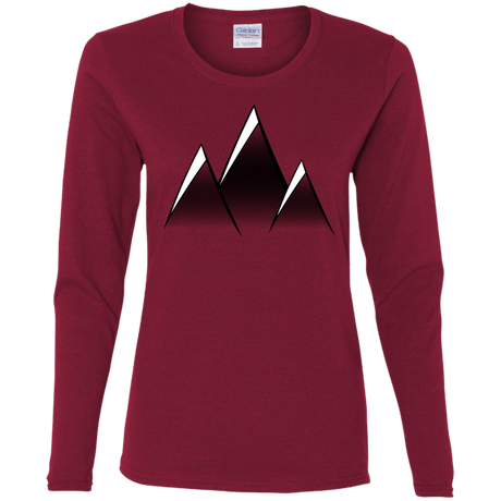 T-Shirts Cardinal / S Mountain Blades Women's Long Sleeve T-Shirt