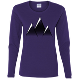 T-Shirts Purple / S Mountain Blades Women's Long Sleeve T-Shirt