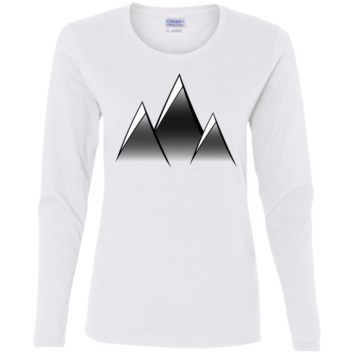 T-Shirts White / S Mountain Blades Women's Long Sleeve T-Shirt