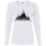 T-Shirts White / S Mountain Blades Women's Long Sleeve T-Shirt