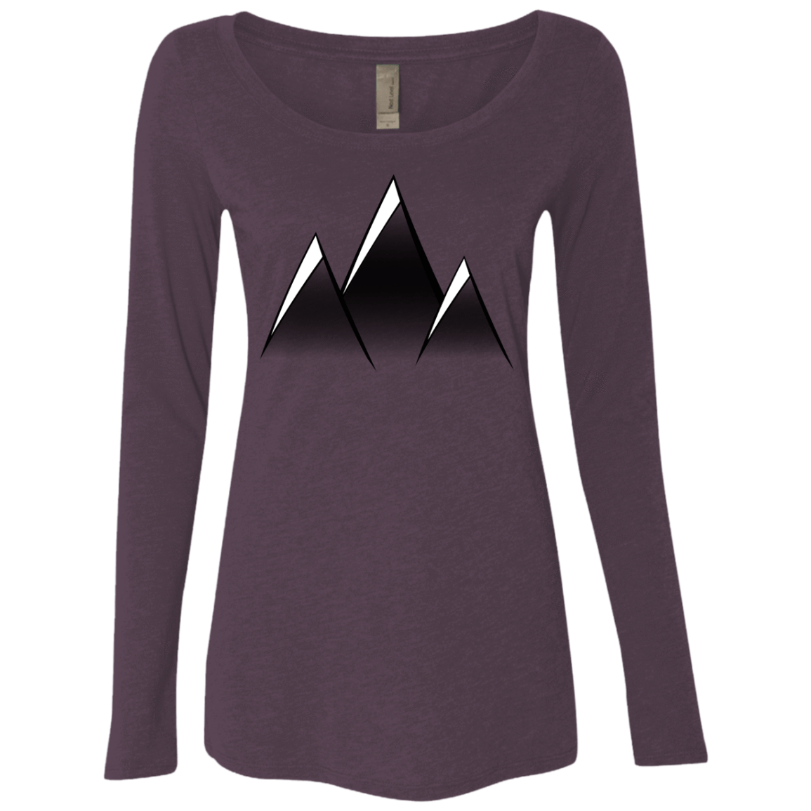 T-Shirts Vintage Purple / S Mountain Blades Women's Triblend Long Sleeve Shirt