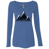 T-Shirts Vintage Royal / S Mountain Blades Women's Triblend Long Sleeve Shirt