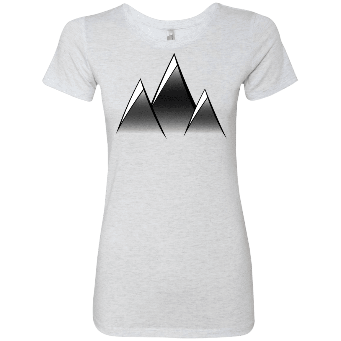T-Shirts Heather White / S Mountain Blades Women's Triblend T-Shirt
