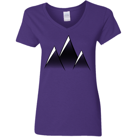 T-Shirts Purple / S Mountain Blades Women's V-Neck T-Shirt