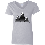 T-Shirts Sport Grey / S Mountain Blades Women's V-Neck T-Shirt