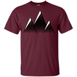 T-Shirts Maroon / YXS Mountain Blades Youth T-Shirt