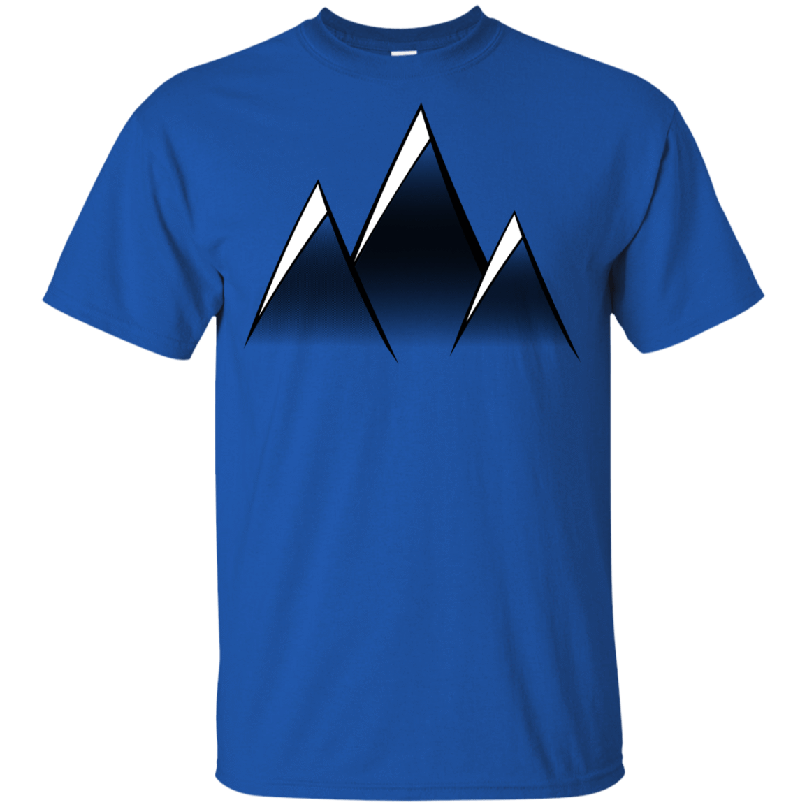 T-Shirts Royal / YXS Mountain Blades Youth T-Shirt