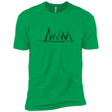 Mountain Brush Strokes Boys Premium T-Shirt