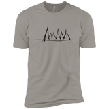 Mountain Brush Strokes Boys Premium T-Shirt