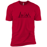 Mountain Brush Strokes Boys Premium T-Shirt