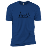 Mountain Brush Strokes Boys Premium T-Shirt