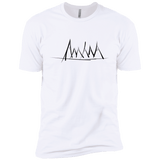 Mountain Brush Strokes Boys Premium T-Shirt