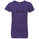 T-Shirts Purple Rush / YXS Mountain Brush Strokes Girls Premium T-Shirt