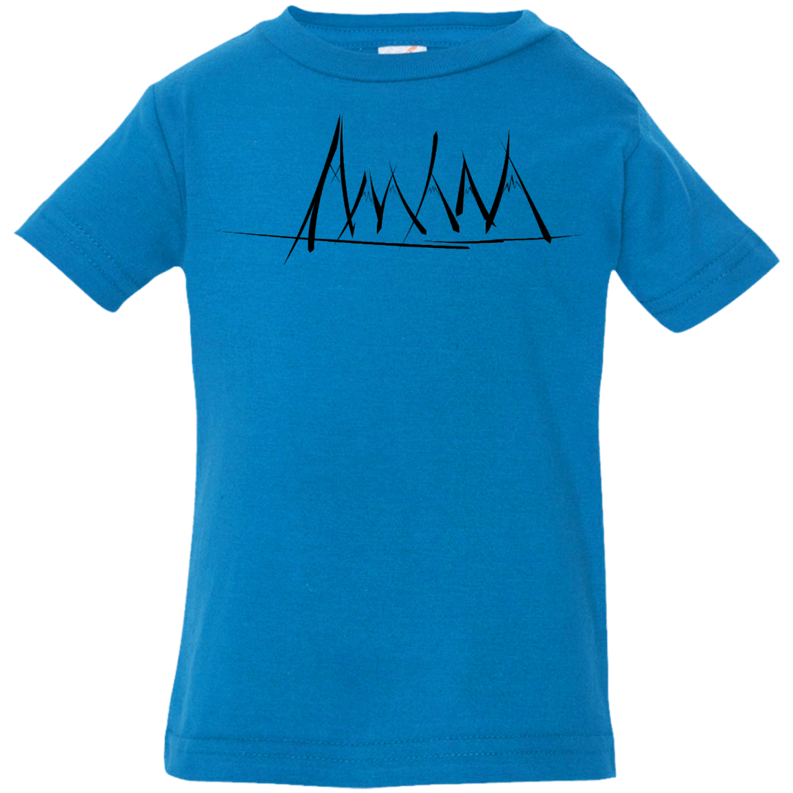 T-Shirts Cobalt / 6 Months Mountain Brush Strokes Infant Premium T-Shirt