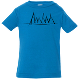 T-Shirts Cobalt / 6 Months Mountain Brush Strokes Infant Premium T-Shirt