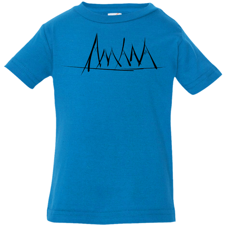 T-Shirts Cobalt / 6 Months Mountain Brush Strokes Infant Premium T-Shirt
