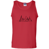 Mountain Brush Strokes Men's Tank Top