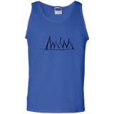 Mountain Brush Strokes Men's Tank Top