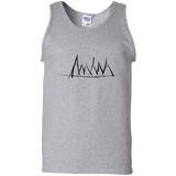 Mountain Brush Strokes Men's Tank Top