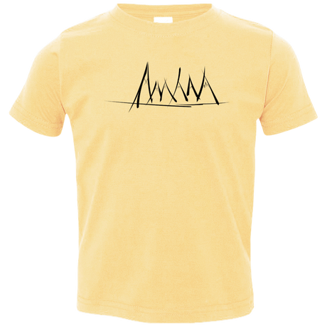 Mountain Brush Strokes Toddler Premium T-Shirt