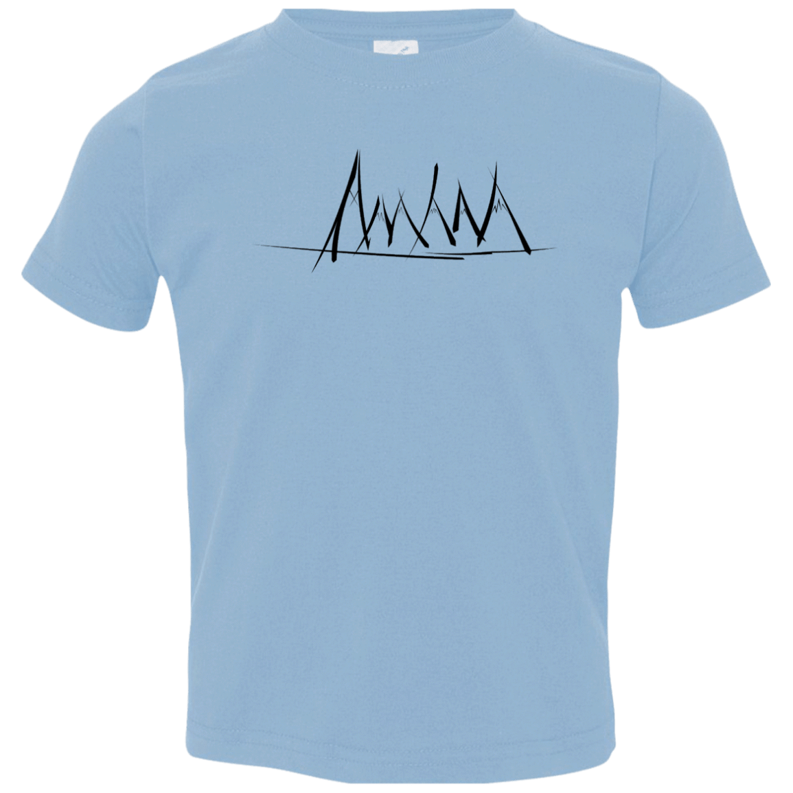 Mountain Brush Strokes Toddler Premium T-Shirt