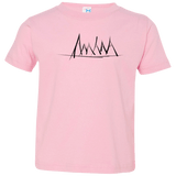 Mountain Brush Strokes Toddler Premium T-Shirt