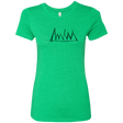 T-Shirts Envy / S Mountain Brush Strokes Women's Triblend T-Shirt