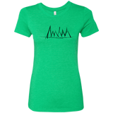 T-Shirts Envy / S Mountain Brush Strokes Women's Triblend T-Shirt
