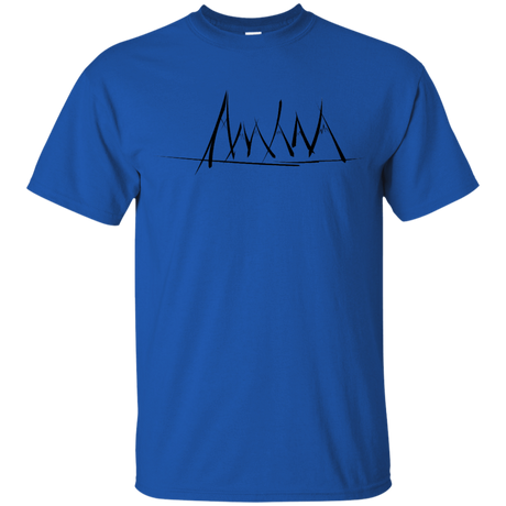 T-Shirts Royal / YXS Mountain Brush Strokes Youth T-Shirt