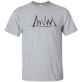 T-Shirts Sport Grey / YXS Mountain Brush Strokes Youth T-Shirt