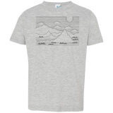 Mountain Line Art Toddler Premium T-Shirt