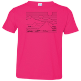 Mountain Line Art Toddler Premium T-Shirt