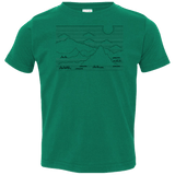 Mountain Line Art Toddler Premium T-Shirt