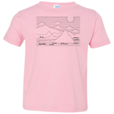 Mountain Line Art Toddler Premium T-Shirt