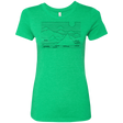 T-Shirts Envy / S Mountain Line Art Women's Triblend T-Shirt
