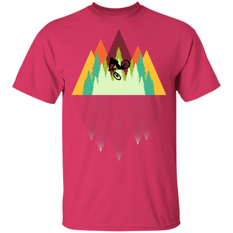 T-Shirts Heliconia / S Mountain Reflection Ride T-Shirt