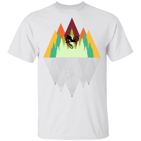 T-Shirts White / S Mountain Reflection Ride T-Shirt