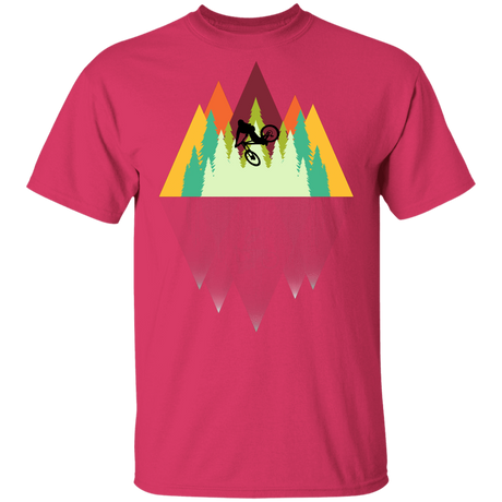 T-Shirts Heliconia / YXS Mountain Reflection Ride Youth T-Shirt