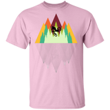 T-Shirts Light Pink / YXS Mountain Reflection Ride Youth T-Shirt