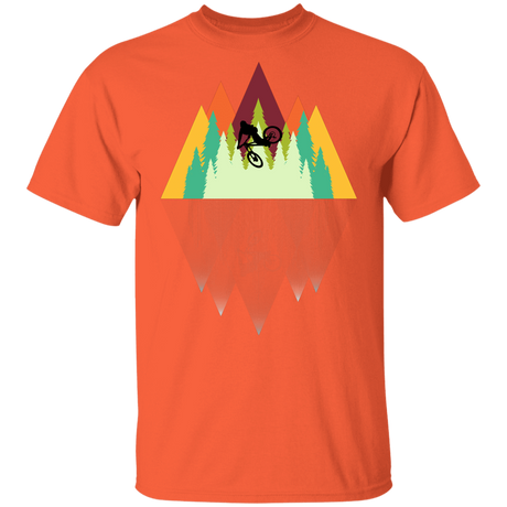 T-Shirts Orange / YXS Mountain Reflection Ride Youth T-Shirt
