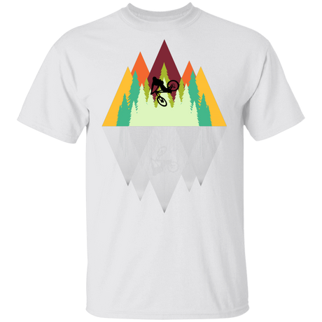 T-Shirts White / YXS Mountain Reflection Ride Youth T-Shirt