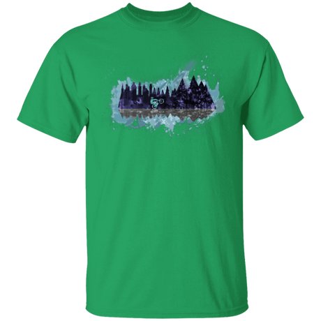 T-Shirts Irish Green / S Mountain Splash Ride T-Shirt