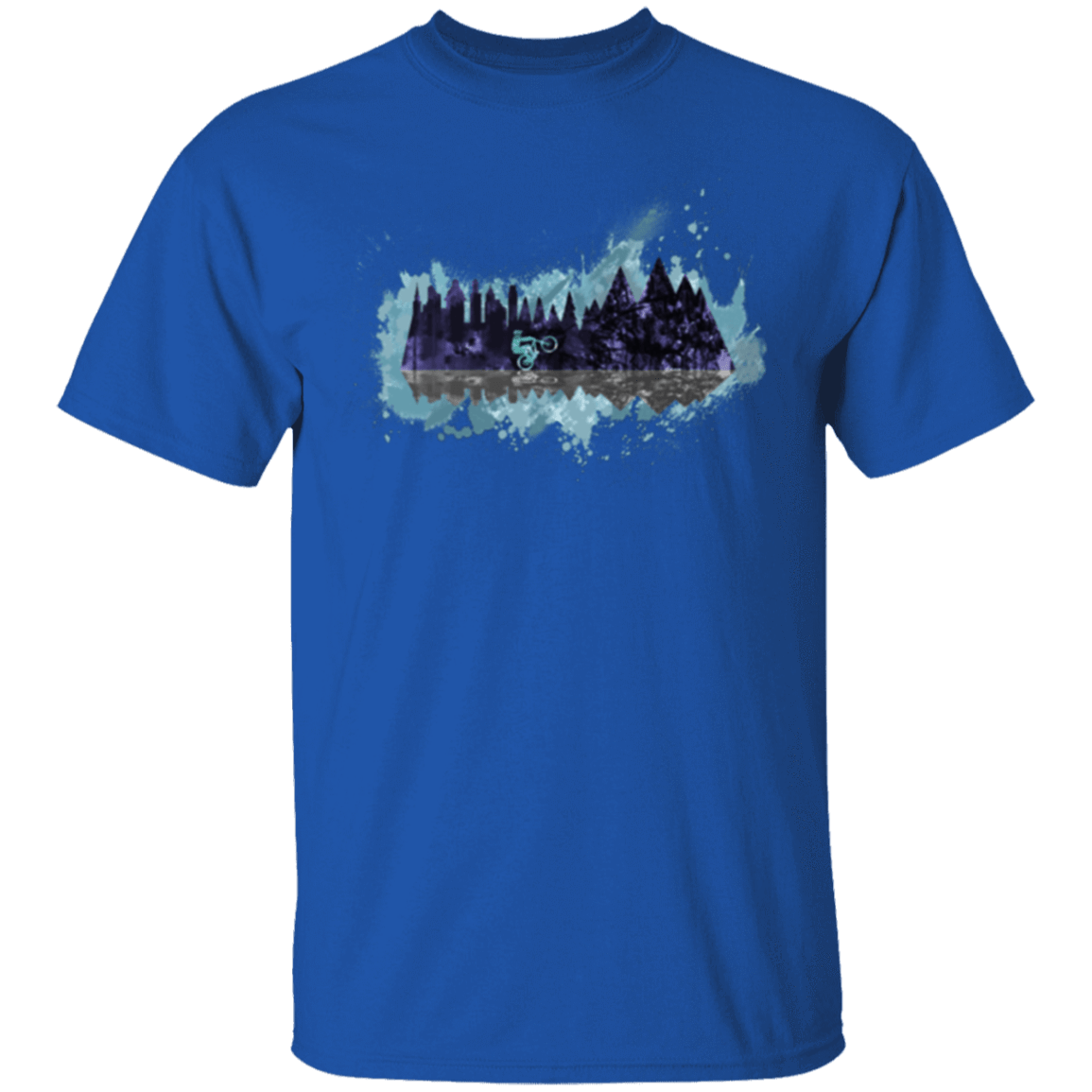 T-Shirts Royal / S Mountain Splash Ride T-Shirt