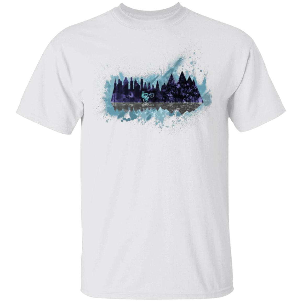 T-Shirts White / S Mountain Splash Ride T-Shirt