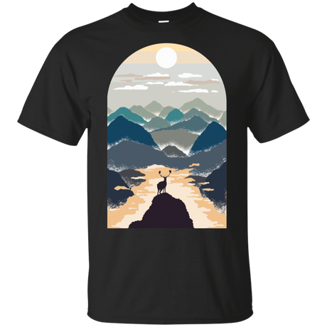 T-Shirts Black / S Mountains T-Shirt